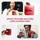 Superfood Reds Powder Packs - for Immune Support and Memory I Reds Superfood Powder Antioxidants Polyphenols Blend with Organic Acai Berry, Goji Berry, Pomegranate - 14 Sachets