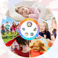 Goodatech Kids Smart Watch for Boys Girls, 1.54'' Smartwatch with 26 Puzzle Games,HD Camera,Video Music Player,Pedometer,Flashlight,Audio Book etc., Aluminum Case and Sport Band (Blue)