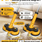qimedo 6000mAh Battery Electric Mop M1, 800RPM Cordless Electric Power Scrubber & Mops for Floor Cleaning, Best Automatic Spin Mops with Smart Display,Rotating Mop with LED Light & Water Spray