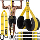 Pull Up Assistance Bands, Adjustable Heavy Duty Resistance Band for Pull Up, 3 Pull Up Bands, Comfortable Fabric Feet/Knee Rest, Assistance Bands for Pull-Up, Home Fitness, Body Stretching