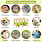 Guinea Pigs Hammock with Natural Wooden Stand- Large Hanging Hammock Bed for Piggies Chinchilla Hamster Bunny Ferrets Hiding Sleeping
