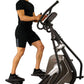 Sunny Health & Fitness Elliptical Trainer Machine w/Built-in Pulse Sensor, Low Impact Cardio Exerciser & Full-Body Cross Training for Home, Optional Free SunnyFit App Link & Electric w/300LB Load