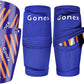 Gonex Soccer Shin Guards for Kids Adult, Youth Boys Girls Shin Guards Slip in Soccer Shin Pad Sleeves Canilleras for Football Games, EVA Cushion Protection Reduce Shocks & Injuries