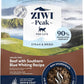 ZIWI Peak Steam & Dried Cat Food – Beef w/Southern Blue Whiting Fish - High Protein, Skin & Coat Health, Low Carb, for All Life Stages (28.8oz)