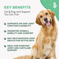 Walk-Easy Dog Hip & Joint Supplement, Effective Dog Pain Relief and Anti-Inflammatory Supplement for Mobility, Canine Joint Pain Relief, ACL Tears, Limping, Knee and Back Aches, Easy to Give 2 Pack