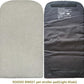 ROODO Pet Stroller Inner Pad for Exclusive Use,Original,Replaceable,Easy to Clean,Set of 3 pc(Light Khaki)