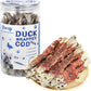 Cod Skin Dog Treats with Duck Dog Snacks High Protein and Omega-3, Natural Dog Chews w/Taurine, 12.5 oz