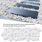 45LB 1"-2" White River Rocks for Plants, Polished Pebbles for Garden Landscaping, Planters, Aquariums, Vase Fillers – Indoor & Outdoor Decor