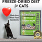 Northwest Naturals Freeze-Dried Chicken Cat & Kitten Food – Bite-Sized Nibbles – Healthy, Limited, Human-Grade Ingredients, All-Natural, High-Protein Raw Diet – Complete & Balanced, Made in USA, 11 oz