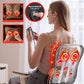 Shiatsu Back Massager with Heat : Up and Down Rolling Massage - Electric Back Massager for Pain Relief Deep Tissue - Heated Lower Back Massager for Office, Home Use