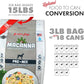 Grandma Lucy's Macanna Dog Food, Grain Free and Freeze-Dried - Pre-Mix, 3Lb Bag