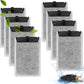 Nebulist 8 Pack Medium Aquarium Filter Cartridges Compatible with Tetra Whisper Filters IQ 10, Whisper 10i, Whisper PF10 and TetraFauna ReptoFilter 90 GPH and Tetra Whisper Power Filter 5-10 Gallons