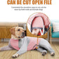 Dog Recovery Suit, Abdominal Wound After Surgery Wear, Prevent Licking Wounds, E-Collar & Cone Alternatives, Long Sleeve Postoperative Shirts Dog Bodysuit Prevent Shedding(Small, Pink)