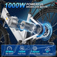V80 Electric Bike, 1000W Motor 28MPH Ebike, 48V 13Ah Removeable Battery, 26'' City Cruiser Adult Electric Bicycles up to 70 Miles