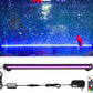 Bubbler Aquarium Fish Tank Decor: Submersible Aquarium Lighting with Oxygen Boost for Fish Lovers - Waterproof RGB Light Bar Bubble Wall for 30-35 Inch Saltwater Freshwater Fishes Tanks