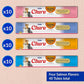INABA Salmon Churu Cat Treats, Lickable, Squeezable Creamy Purée Cat Treat with Green Tea Extract & Taurine, 0.5 Ounces Each Tube, 40 Tubes, Salmon Variety Box