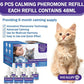 6 Pack Cat Calming Diffuser Refills - Cat Pheromones Calming Diffuser Refill Relieve Anxiety & Stress 6 Month Supply, Cat Pheromone Diffuser Refills (Fits All Common Diffuser Heads)