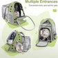 Expandable Cat Backpack,Cat Bubble Backpack Carrier for Carrying Cats, Pets and Small Dogs,Airline-Approved,Designed for Travel, Hiking, Walking,Car