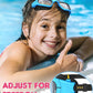Kids Swim Goggles,Swimming Goggles for Kids 6-14, Anti-Fog UV Protection Pool Glasses for Boys Girls