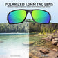 KastKing Chippewa Polarized Fishing Sunglasses, UV400 Protection Full Wrap Frame Sports Cycling Sunglasses, 1.0mm TAC Lenses