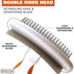 Wahl 2-in-1 Combination Double Row Pet Rake with Hair Shedding Blade for Dog or Cat Fur by The Brand Used by Professionals – Model 858424