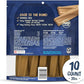 Purina Busy Bone Made in USA Facilities, Long Lasting Small/Medium Breed Adult Dog Chews, Peanut Butter Flavor - 10 ct. Pouch (Pack of 2)