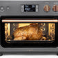 Café Couture Oven with 14 essential cooking modes, including Air Fry, CrispFinish, Bake, Broil, Roast, Toast, Pizza, WiFi & Smart Connected, Voice Control, Countertop Small Appliances, Matte Black