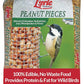 Lyric Peanut Pieces Wild Bird Seed - No Waste Bird Food - Attracts Titmice, Woodpeckers, Chickadees & More - 15 lb bag