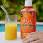 Mega Premium Liquid Multivitamin | Natural Immune Support Vitamin w/ 1333% Vitamin C, 200% D3, Zinc + 20 Vitamins, 70 Minerals, & 21 Amino Acids | Sugar Free | Orange Flavor | 98% Absorption | 32 Serv