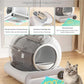 Automatic Litter Box, Upgraded Robot Self Cleaning Litter Box for Multiple Cats, 65L+9L Extra Large, Features Negative ion Sterilization and Deodorization, APP Control, 3 Rolls Litter Bag Liners