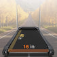 Folding Treadmill with Incline, 3.0 HP Quiet Treadmills for Home, 350 lbs Weight Capacity & 7.6 MPH, Incline Treadmill with Pulse Sensor and Bluetooth Speaker, Wide Belt, App, LED Display