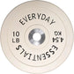 2-Inch Olympic Bumper Plates, Perfect Weight Plates for Weightlifting and Strength Training, Multiple Weights Available