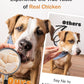Freeze Dried Chicken Cats & Dogs Treats, 1.1lb(17.63 OZ), Single Ingredient, High Protein, No Additives, Grain Free, Training & Nutrition Supplements, Sealed Box