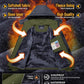 TACVASEN Winter Jacket Men's Water-Resistant Fleece Jacket Snow Ski Jacket Military Tactical Jacket Coat Parka Hood Raincoat