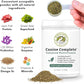 Wholistic Pet Organics Canine Complete - Dog Multivitamin Powder - 1 Lb - Daily Dog Vitamins and Supplements for Homemade Food - Immune System, Skin, Coat & Overall Health - Small and Large Breed