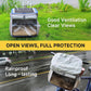 Cat and Dog Backpack Carrier, Breathable Cycling Pet Bag with Mesh Ventilation, Portable Outing Traveling Pet Bag with Top Waterproof Fabric for Small, Medium Cats, Small Dogs, Blue