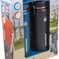 ThermoFlask Bottle with Spout Lid - Stainless Steel Water Bottles with Double-Wall Insulation & BPA-Free Spout Lids - Leak-Proof Reusable Bottles & Lids - 24 oz, Mayan Blue/Black (2 Pack)