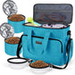 BAGLHER Dog Travel Bag, Pet Travel Bag (ALL Pet Travel Supplies), With 2 Pet Food Containers and 2 Collapsible Silicone Bowls; Essential Kits for Pet Travel Sky Blue