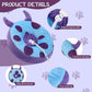 Adjustable Cat Collar Soft to Stop Licking After Surgery for Kitten, Alternative to Cone of Shame, Donut Cone for Cats, Pet Elizabethan Collar (Monster, Small)