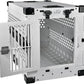 Heavy Duty Fully Collapsible Powder-Coated Aluminum Dog Crate - Small (White)
