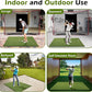 Golf Mat 31mm, 5x4ft/5x5ft Golf Hitting Mats for Practice Outdoor Indoor, High-Elasticity Artificial Turf Mat for Garage Simulator Chipping Driving Training