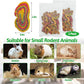 Fhiny Rabbit Chew Toys Mixed Forage Beetroot Carrot and Pumpkin Bunny Treats for Hamsters Guinea Pigs Chinchillas and Other Small Rodents Teeth Grinding (0.57lb/260g)