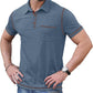Sailwind Men's Short Sleeve Polo Shirts Casual Summer Classic Collared Golf Shirt with Pocket