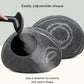 MEOWFIA Cat Cave – Premium Felt Cat Bed for Indoor Cats, Handmade 100% Merino Wool (Large, Dark Grey)