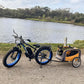 Ebike for Adults Electric, 52V 19.2Ah/32Ah, Peak 2000W/2500W E-Bike, 36/40MPH, 70 Miles/100Miles Long Range, Hydraulic Disc Brake, Off Road Snow Mountain E-Bike, 24"/26" Fat Tire Fast Electric Bicycle