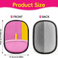 Upgraded pet Hair Removal Gloves, Reusable pet Hair Removal Gloves, Powerful cat and Dog Hair Removal, Suitable for Clothes、Sofas、Carpets、car Seats etc. (2PCS Pink)