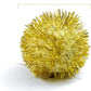 AUEAR, 12 Pack 2 Inch Sparkle Ball Shiny Glitter Tinsel Pom Poms Interactive Cat Balls for Kittens (6 Colors)