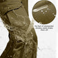 FREE SOLDIER Men's Outdoor Softshell Fleece Lined Cargo Pants Snow Ski Hiking Pants with Belt