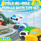 6 PCS Vehicle Floating Bath Toys Mold Free Infant Bath Tub Toys for 12 Months - No Hole Bathtub Toys for Toddlers 1-3 Water Pool Toys for Baby Toddler Ages 1+
