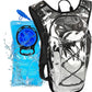 Reflective Hydration Backpack, Hydration Pack - Water Backpack with 2L/3L Hydration Bladder, Essential for Festivals - Rave Hydration Pack for Hiking, Running, Cycling, and Festivals